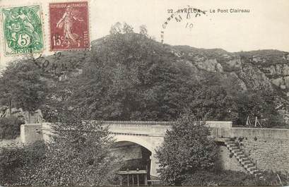 / CPA FRANCE 89 "Avallon, le pont Claireau"