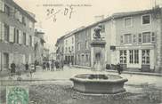 43 Haute Loire CPA FRANCE 43 " Bas en Basset, La Place de la Mairie"