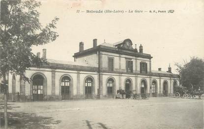 CPA FRANCE 43 " Brioude, La gare"