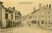 43 Haute Loire CPA FRANCE 43 " Dunières, Avenue de la Gare"