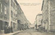 43 Haute Loire CPA FRANCE 43 " Craponne sur Arzon, Boulevard du Nord, Route de Boën au Puy"