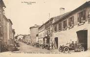 43 Haute Loire CPA FRANCE 43 " Costaros, La grande rue et l'Hôtel Julien"