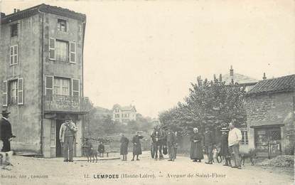 CPA FRANCE 43 "Lempdes, Avenue de St Flour"
