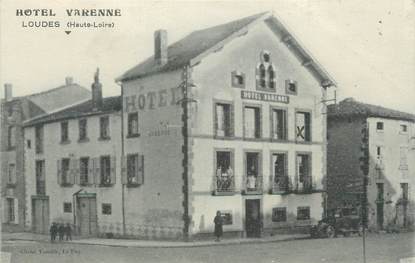 CPA FRANCE 43 "Loudès, Hôtel Varenne"