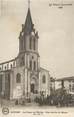 43 Haute Loire CPA FRANCE 43 "Loudès, La Place de l'église, une sortie de messe"