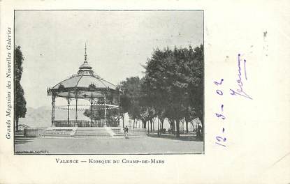 CPA FRANCE 26 "Valence, Kiosque du Champ de Mars" / Ed. J. Céas & Fils