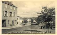 43 Haute Loire CPA FRANCE 43 " Fay sur Lignon, Rue centrale et sur le Lizieux, Hôtel des Négociants"