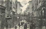 43 Haute Loire CPA FRANCE 43 " Le Puy en Velay, Les fêtes du concours musical de 1909 Rue St Jacques"