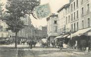 43 Haute Loire CPA FRANCE 43 " Le Puy en Velay, Place du Breuil et Boulevard St Louis"