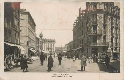 CPA FRANCE 43 " Le Puy en Velay, Le Boulevard St Jean"