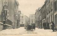 43 Haute Loire CPA FRANCE 43 " Saugues, Rue de l'Hôtel de Ville"