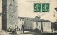 43 Haute Loire CPA FRANCE 43 " St Romain Lachalm, La Place et l'Eglise"