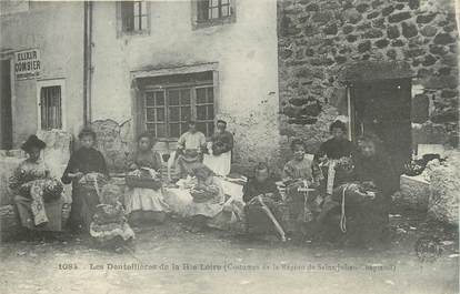 CPA FRANCE 43 " St Julien Chapteuil, Les dentellières' / FOLKLORE