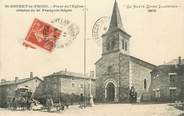 43 Haute Loire CPA FRANCE 43 " St Bonnet le Froid, Place de l'Eglise'