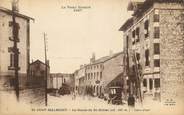 43 Haute Loire CPA FRANCE 43 " St Just Malmont, La route de St Didier"