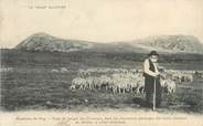 43 Haute Loire CPA FRANCE 43 " Environs du Puy, Les Hauts Plateaux du Mezenc, Un berger des Cévennes dans les pâturages"