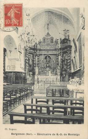CPA FRANCE 83 " Bargemon, Sanctuaire de Notre Dame de Montaigu"