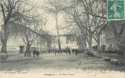 CPA FRANCE 83 " Cotignac, La Place Neuve"