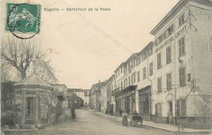 CPA FRANCE 83 " Cogolin, Carrefour de la Poste"