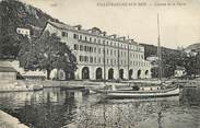 06 Alpe Maritime / CPA FRANCE 06 "Villefranche sur Mer, caserne de la darse"