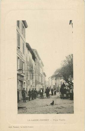 CPA FRANCE 83 " La Garde Freinet, Place Vieille"