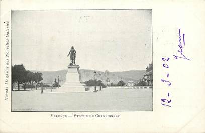 CPA FRANCE 26 "Valence, Statue de Championnet" / Ed. J. Céas & Fils