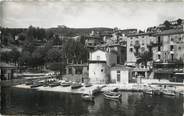 06 Alpe Maritime / CPSM FRANCE 06 "Villefranche sur Mer, barques de pêche au quai Courbet"