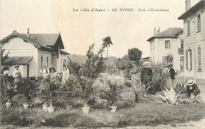 CPA FRANCE 83 "Hyères, Ecole d'Horticulture"