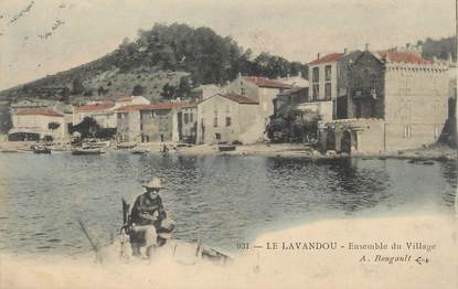 CPA FRANCE 83 "Le Lavandou, Le village"