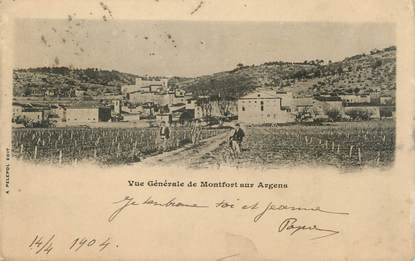 CPA FRANCE 83 "Montfort sur Argens, Vue générale"