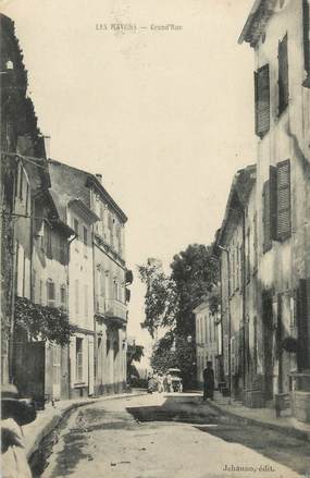 CPA FRANCE 83 " Les Mayons, Grande Rue"