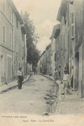 CPA FRANCE 83 "Nans, La Grande Rue"