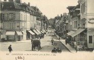 60 Oise / CPA FRANCE 60 "Compiègne, rue Solférino prise du pont"