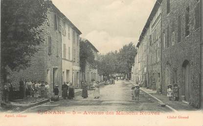 CPA FRANCE 83 " Pignans, Avenue des Maisons Neuves"