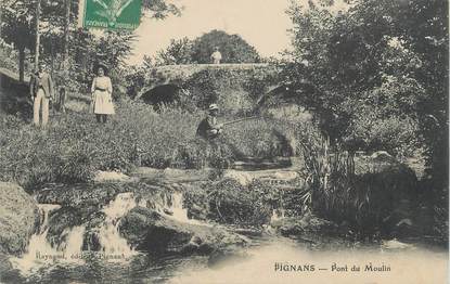 CPA FRANCE 83 " Pignans, Pont du Moulin"