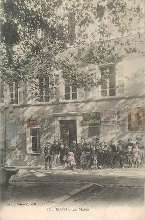 CPA FRANCE 83 " Rians, La Mairie"