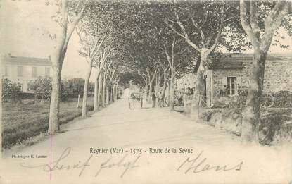 CPA FRANCE 83 " Reynier, Route de la Seyne"