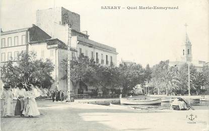 CPA FRANCE 83 "Sanary, Quai Marie Esmeyrand"