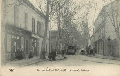 CPA FRANCE 83 "La Seyne sur Mer, Avenue des Sablettes"