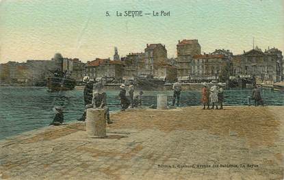 CPA FRANCE 83 "La Seyne sur Mer, Le port"
