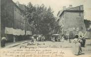 83 Var CPA FRANCE 83 "La Seyne sur Mer, Place Louis Blanc, le marché"