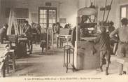 83 Var CPA FRANCE 83 "La Seyne sur Mer, Ecole Martini, L'atelier de menuiserie"