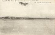 83 Var CPA FRANCE 83 " St Raphaël, Biplan Hydro Aéroplane Voisin évoluant dans la rade"