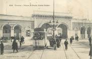 83 Var CPA FRANCE 83 " Toulon, Place et Porte Notre Dame" / TRAM