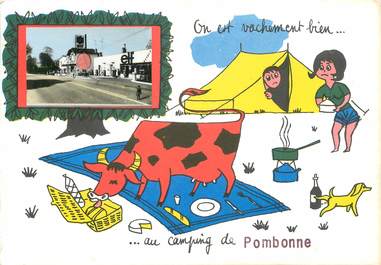 CPSM FRANCE 24 "Bergerac, Camping de Pombonne