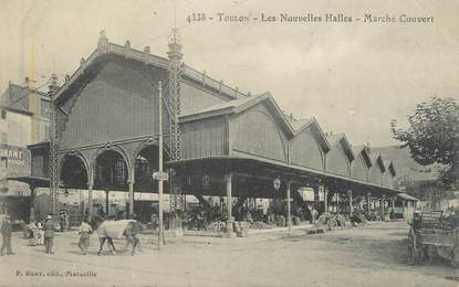 CPA FRANCE 83 " Toulon, Les nouvelles halles, le marché couvert"