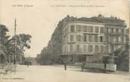 83 Var CPA FRANCE 83 " Toulon, Boulevard Tessé et Hôtel Terminus" / TRAMWAY