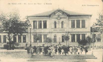 CPA FRANCE 83 " Toulon, St Jean du Var, Ecoles primaires"