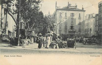 CPA FRANCE 83 " Toulon, La Place Louis Blanc"