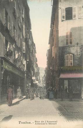 CPA FRANCE 83 " Toulon, Rue de l'Arsenal"